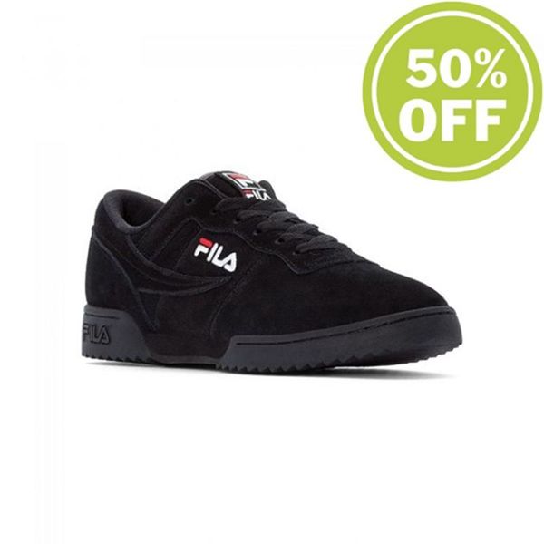 Zapatillas Fila Hombre Negras - Original Fitness S Ripple - España 295847SOE